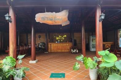 Không gian quầy tiếp tân