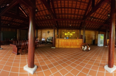 Không gian quầy tiếp tân