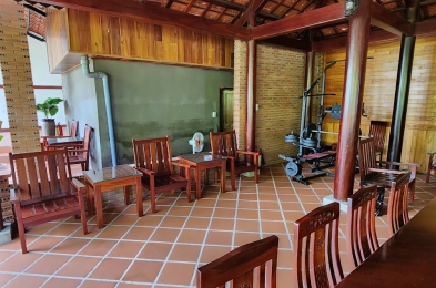 Không gian quầy tiếp tân