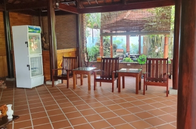 Không gian quầy tiếp tân