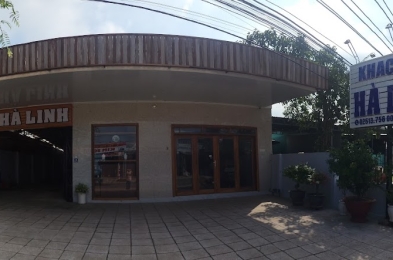 Mặt tiền khách sạn Hà Linh
